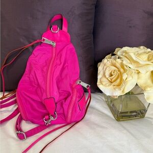 Rebecca Minkoff Hot Pink mini Backpack